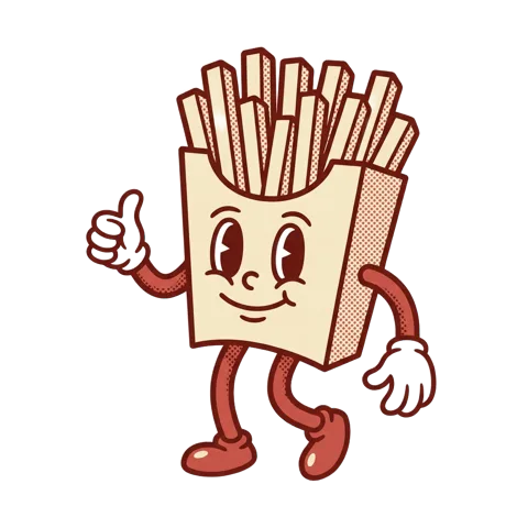 Fries mascot